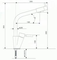 Wasserhahn 3in1 Modell Ocean